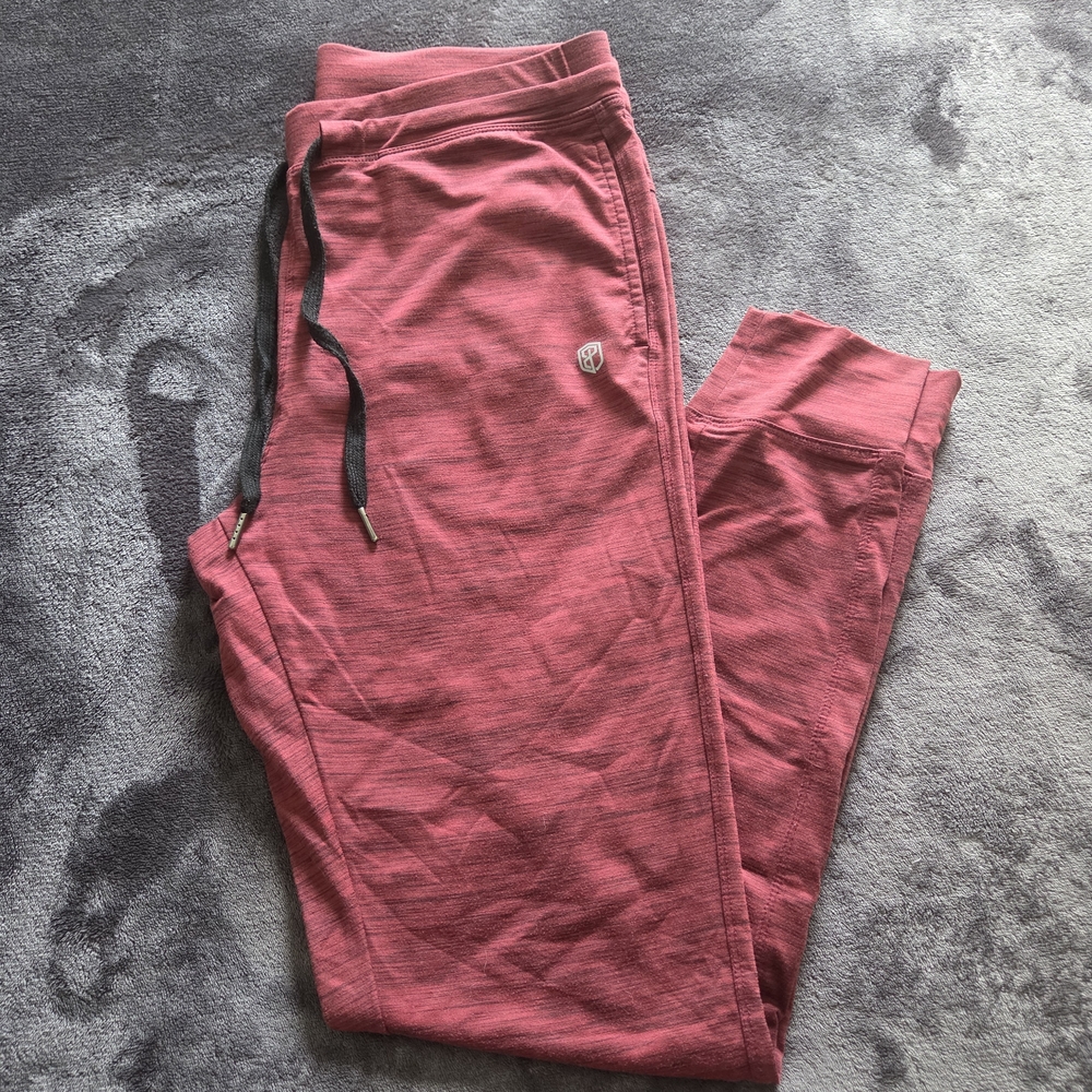 Born Primitive Red Jogger Pants with Drawstring